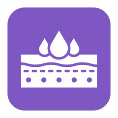 Absorption icon vector image. Can be used for Cosmetology.