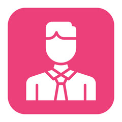 Assistant Man icon vector image. Can be used for Crime Investigation.
