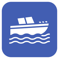Fototapeta na wymiar Boat icon vector image. Can be used for Archeology.