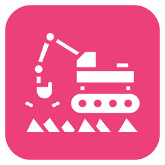Excavation icon vector image. Can be used for Archeology.