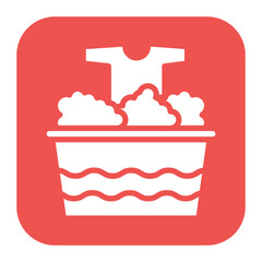 Rinse icon vector image. Can be used for Laundry.
