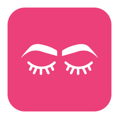 Eyebrow icon vector image. Can be used for Dermatology.