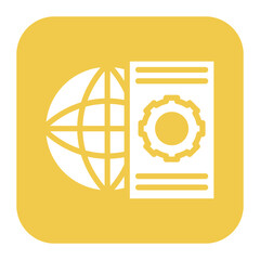 Authorised Services icon vector image. Can be used for Home Services.