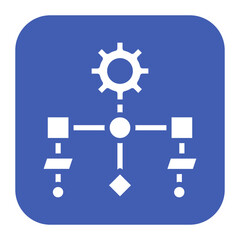 Workflow icon vector image. Can be used for Product Management.