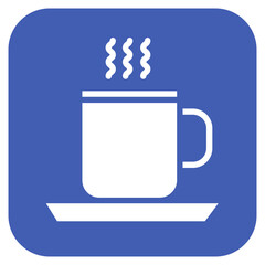 Mug icon vector image. Can be used for Nursing Home.