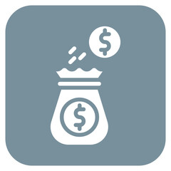 Saving icon vector image. Can be used for Nursing Home.