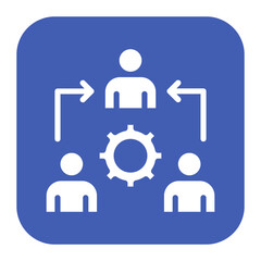 Fellowship icon vector image. Can be used for Teamwork.