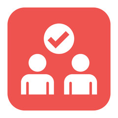 Partnership icon vector image. Can be used for Teamwork.