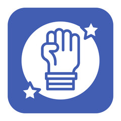 Courage icon vector image. Can be used for Core Values.