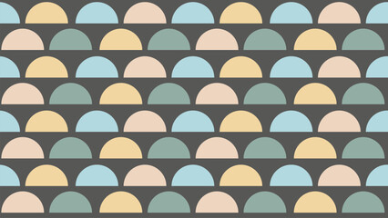 Seamless geometric pattern. Vector illustration. Colorful background