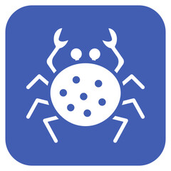 King Crab icon vector image. Can be used for Fish and Seafood.