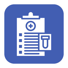 Health Report icon vector image. Can be used for Tuberculosis.