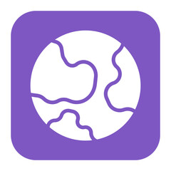 Fototapeta premium Earth icon vector image. Can be used for World Environment Day.