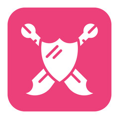 Defense icon vector image. Can be used for Legal Services.