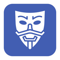 Fawkes icon vector image. Can be used for Protesting and Civil Disobedience.