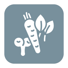 Obraz premium Vegetables icon vector image. Can be used for Lifestyles.