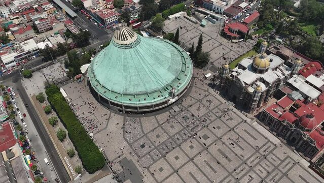 Basilica of Our Lady of Guadalupe Shrine, located north of Mexico City