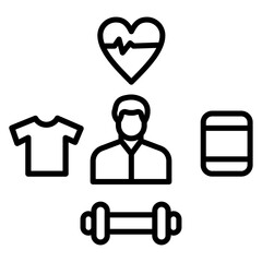 Lifestyle vector icon. Can be used for Comfort iconset.