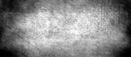 Abstract black and white marble texture background. Old grunge cement wall with scratches and cracks. Seamless granite marble texture. Marbled stone wall or rock industrial texture.	