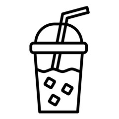 Juice vector icon. Can be used for Nutrition iconset.
