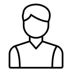 Father vector icon. Can be used for Child Adoption iconset.