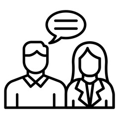 Equality vector icon. Can be used for Human Rights iconset.