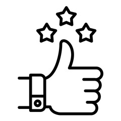 Product Reviews vector icon. Can be used for Digital Retail iconset.