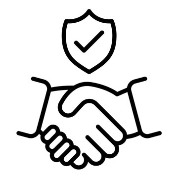 recommend clip art: Trust vector icon. Can be used for Teamwork iconset.