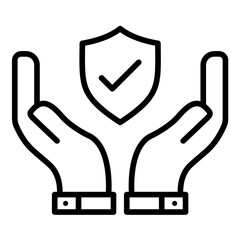 Obraz premium Dependability vector icon. Can be used for Core Values iconset.