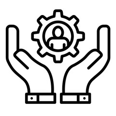 Stewardship vector icon. Can be used for Core Values iconset.