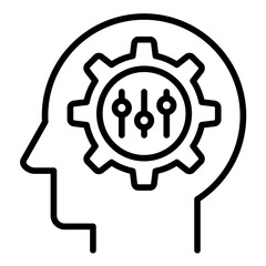 Adaptability vector icon. Can be used for Core Values iconset.