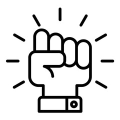 Leadership vector icon. Can be used for Core Values iconset.