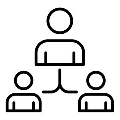 Mentorship vector icon. Can be used for Personal Growth iconset.