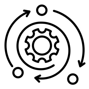 Impact vector icon. Can be used for Action Plan iconset.