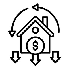 Repayment Schedule vector icon. Can be used for Loan iconset.