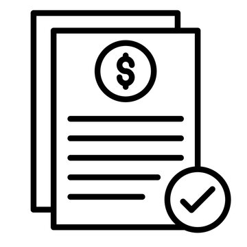 Loan Pre qualification vector icon. Can be used for Loan iconset.