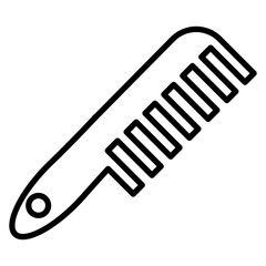 Hair Comb vector icon. Can be used for Spa iconset.