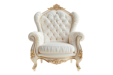 Arm Chair isolated on transparent background