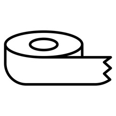 Duct Tape vector icon. Can be used for Home Improvements iconset.