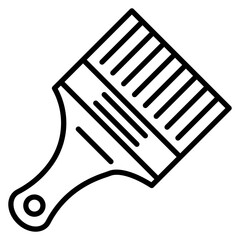 Paint Brush vector icon. Can be used for Home Improvements iconset.