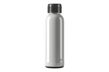 Cosmetic bottle isolated on transparent background