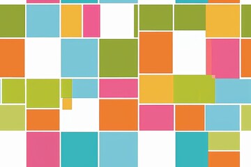 Seamless Colorblock Design