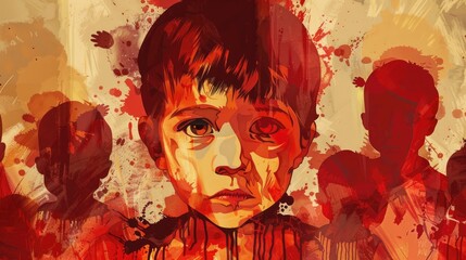 Illustrating the International Day of Innocent Children Victims of Aggression