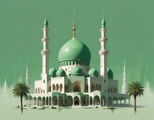 islamic mosque generate ai