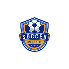 soccer badge logo design