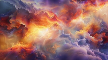 Bold, vibrant mural with stunning visual impact, Ai Generated