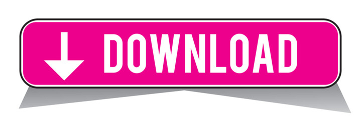 Download now button. 3D illustration.