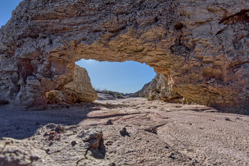 Goblin Arch in Petrified Forest AZ