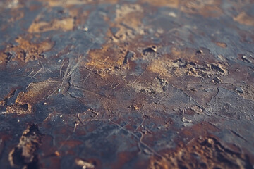 Generative ai on theme of beautiful texture dirty old rust, design natural abstract background