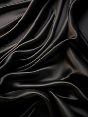 Fototapeta premium black satin background